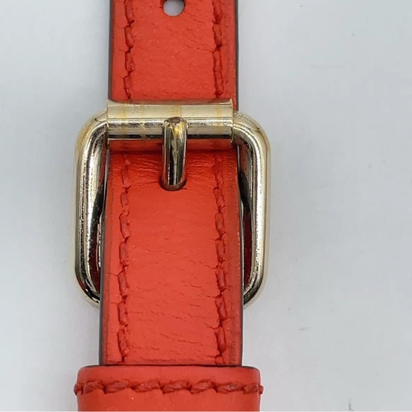 Authentic Gucci GG Micro Shimmer Orange  Mini Handbag 2way CrossbodyBag - Picture 11 of 17